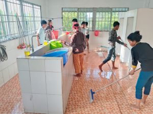 ការធ្វើអនាម័យនាំមកនៅផាសុខភាព