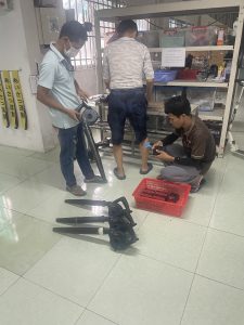 សកម្មភាពអនាម័យជាកិច្ចការចំបងរបស់យើងមុននឹងចាប់ផ្តើមអនុវត្តការងារផ្សេងៗ។